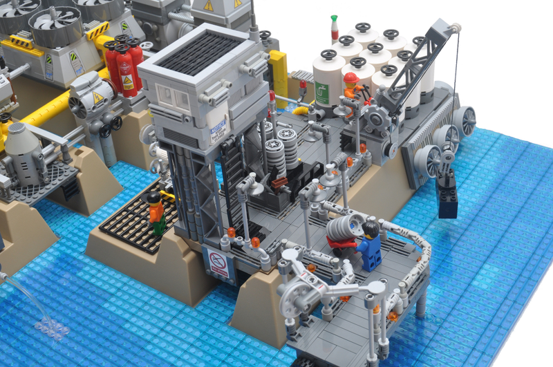 Illustration for article titled Until today, you never knew you wanted a LEGO desalination plant